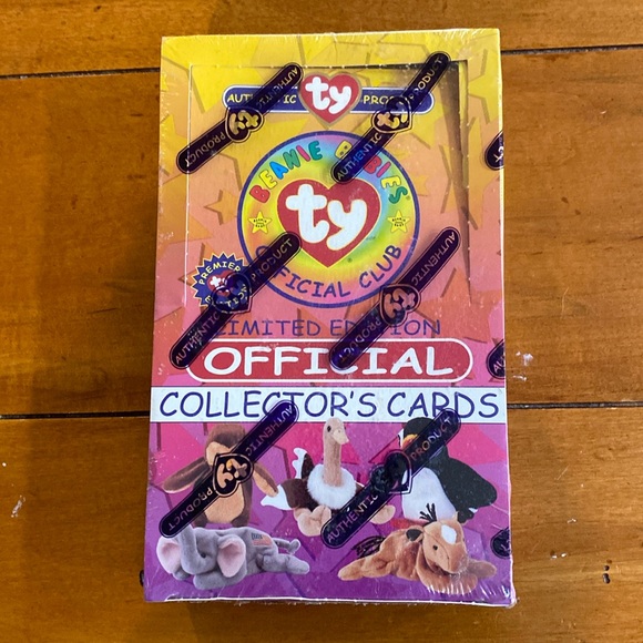 Beanie Babies Collector cards. Factory sealed. Possibly signed by Ty Warner - Picture 1 of 5